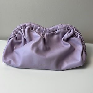 Mansur Gavriel Leather Cloud Clutch